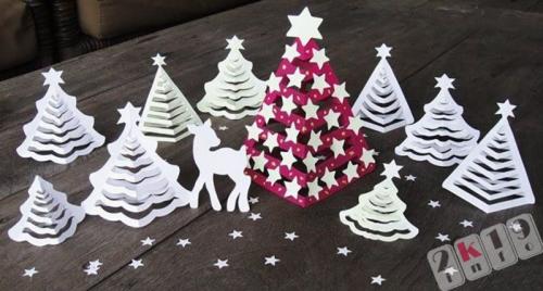 Какие поделки можно сделать на новый 2019 год. Новогодние поделки из бумаги в школу