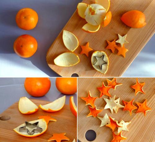 Простые поделки на новый год 2020 своими руками самое интересное. Мастер-класс №5: Цитрусовая гирлянда