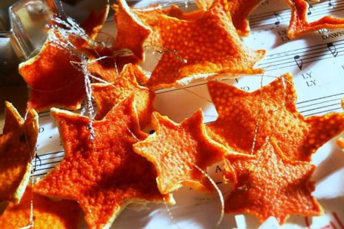 Простые поделки на новый год 2020 своими руками самое интересное. Мастер-класс №5: Цитрусовая гирлянда