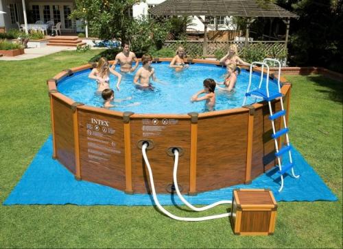 Бассейн на участке загородного дома своими руками. Выбор места 02 Бассейн на участке загородного дома своими руками. Выбор места 02