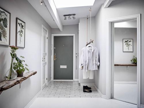 Мансардная квартира с великолепными арочными окнами 22