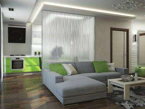 Как из одной комнаты сделать две изолированные. 6 главных способов, как правильно разделить комнату на 2 зоны