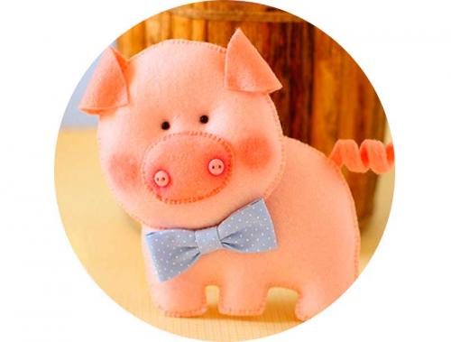 Елочные игрушки из фетра шаблоны. Новогодние игрушки из фетра своими руками