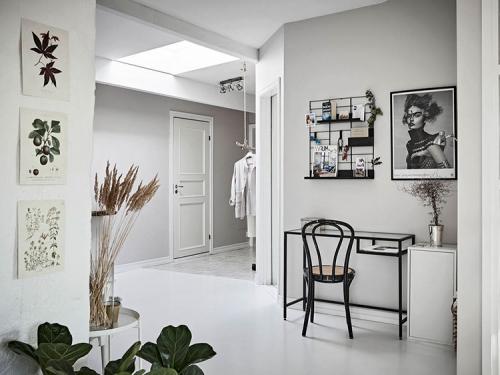 Мансардная квартира с великолепными арочными окнами 15