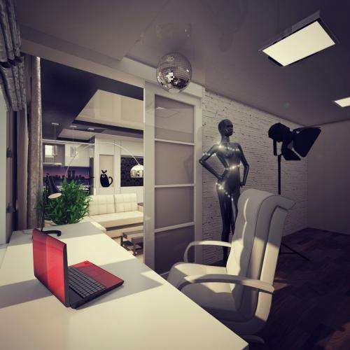 Дизайн интерьера квартиры 40 кв. м. 01