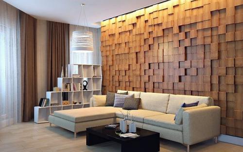Панно на стену своими руками из дерева. Потрясающий декор стены за небольшие деньги – эффектное 3D панно из деревянных брусков