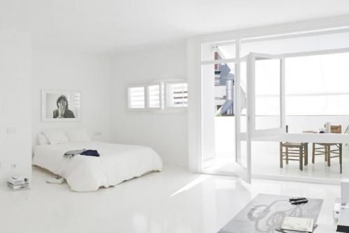 Интерьер в белом цвете спальня. Белая спальня – яркие и спокойные идеи дизайна для любого интерьерного стиля (95 фото)