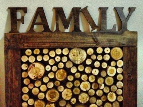 Панно из деревянных брусков своими руками. Выбор дерева для украшения стены