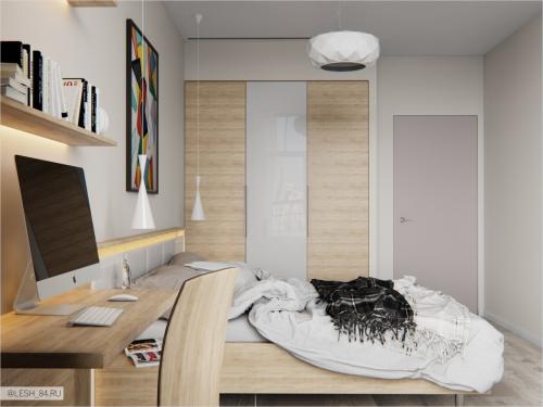 Интерьер апартаментов 78 кв. м 12