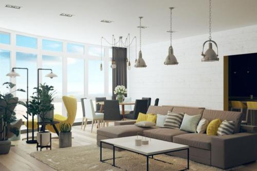 Идеи интерьера для гостиной. Гостиная в квартире — советы по выбору, обзор лучших идей и решений создания стильных гостиных комнат (105 фото + видео)