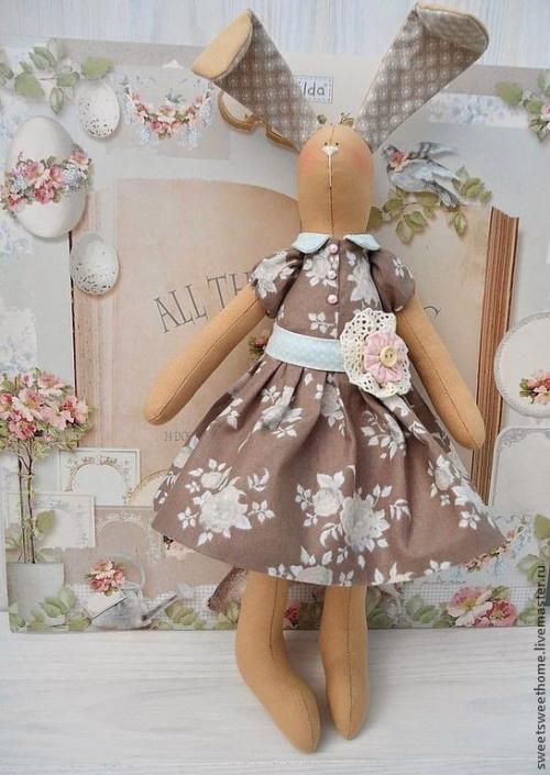 Текстильные зайцы. Заяц и кролик тильда — выкройки, МК, идеи для вдохновения