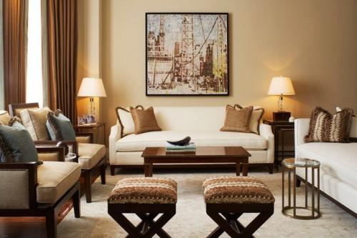 Бежевый цвет с чем сочетается в интерьере. Бежевый цвет в интерьере 02