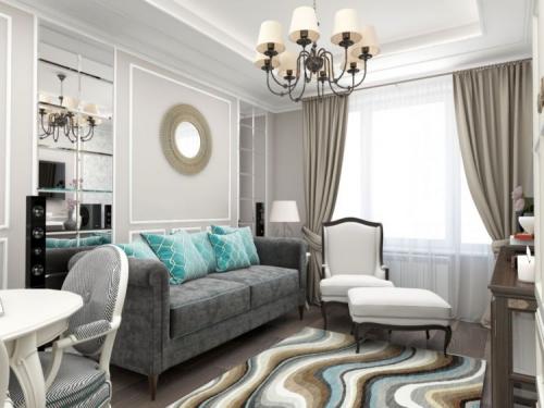 Интерьер маленькой гостиной. Что должно быть в гостиной