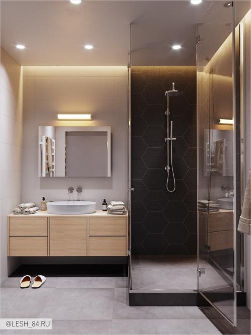 Интерьер апартаментов 78 кв. м 14