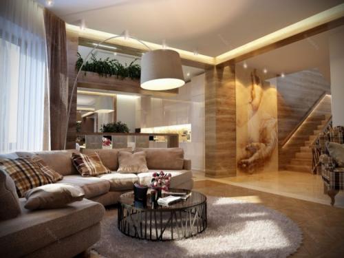 Идеи интерьера для гостиной. Гостиная в квартире — советы по выбору, обзор лучших идей и решений создания стильных гостиных комнат (105 фото + видео)