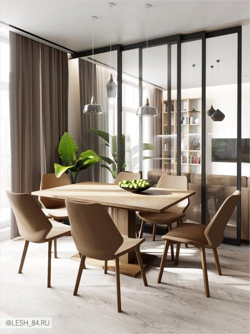 Интерьер апартаментов 78 кв. м 04