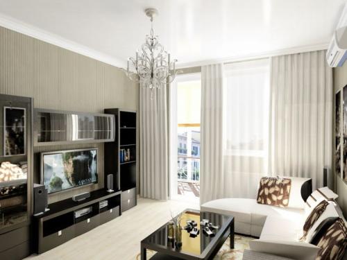 Интерьер маленькой гостиной. Что должно быть в гостиной