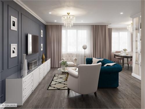 Светлая квартира 96 кв. м 02