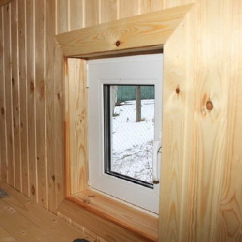 Как установить окно в парилке. Окна в парилке бани и их размеры: можно ли ставить пластиковые окна?
