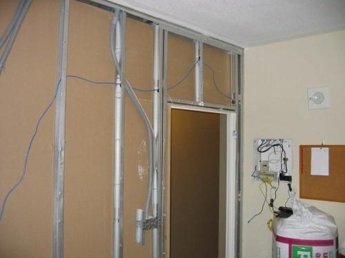 Перегородка из гипсокартона с дверью. Инструкция по монтажу гипсокартонных перегородок с дверями