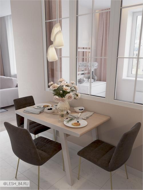 Гармоничный интерьер в ЖК Жемчужный фрегат 05