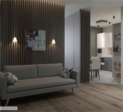 Интерьер квартиры в ЖК Академ Парк 06