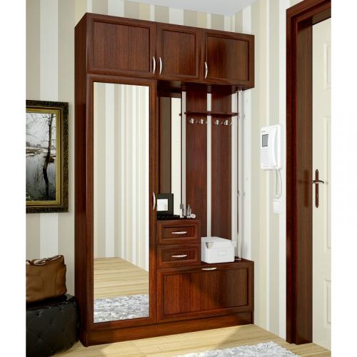 Шкаф в узкой нише. Особенности и преимущества