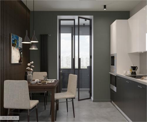 Интерьер квартиры в ЖК Академ Парк 02