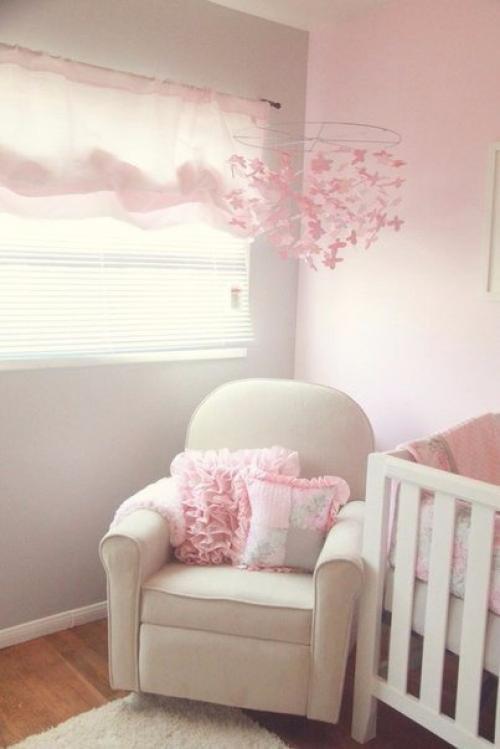 Оформление теплой детской комнаты 05