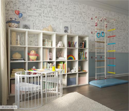 Интерьер в стиле Хэмптон 07