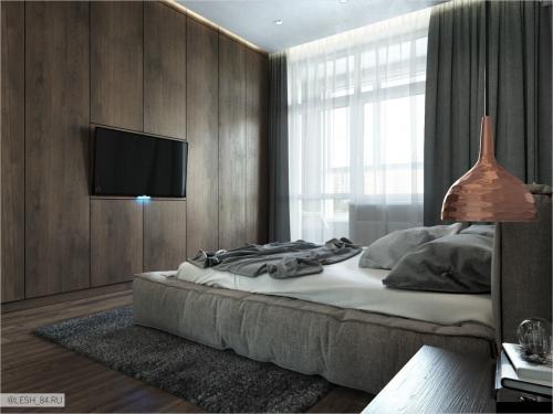 Монохромный интерьер 09