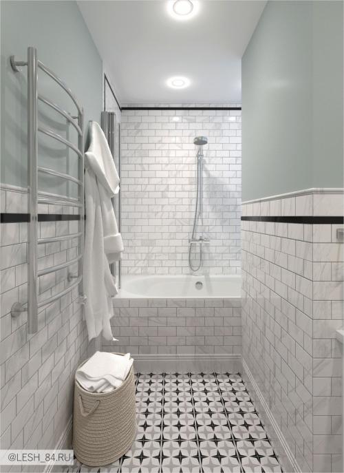 Интерьер в стиле Хэмптон 08