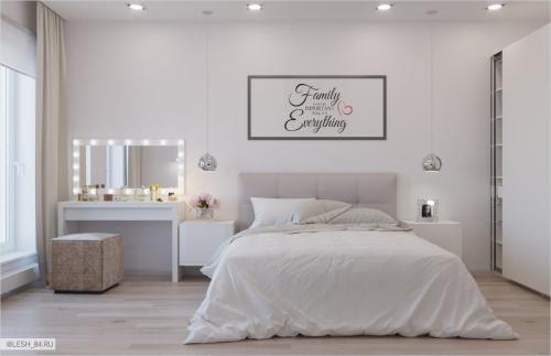 Светлый и воздушный интерьер 01