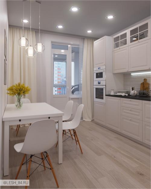 Светлый и воздушный интерьер 08