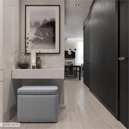Серые цвета в интерьере 04