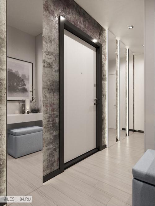 Серые цвета в интерьере 03