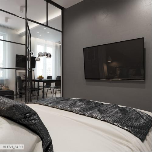 Серые цвета в интерьере 12