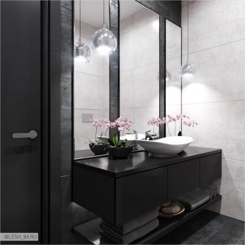 Серые цвета в интерьере 13