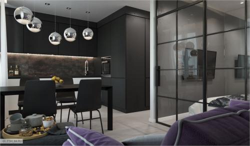 Серые цвета в интерьере 09