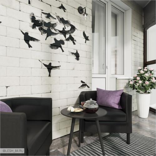 Серые цвета в интерьере 16