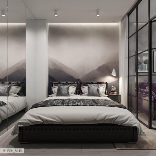 Серые цвета в интерьере 11