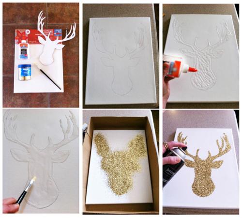 Картина на стене своими руками. 10 мастер-классов: красивые картины своими руками