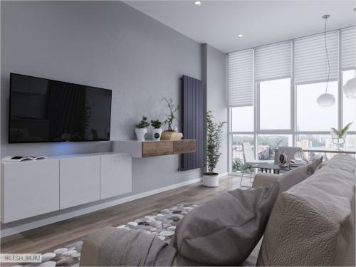 Минималистичная мужская квартира 03