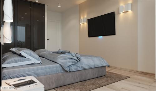 Скандинавский интерьер в квартире в ЖК Граф Орлов 12