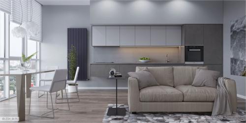 Минималистичная мужская квартира 01