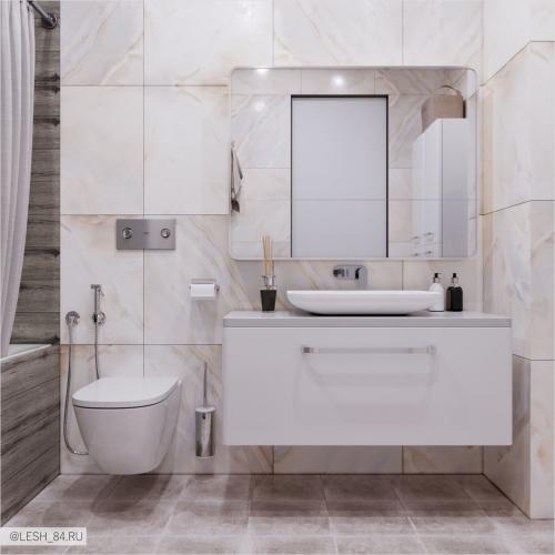 Минималистичная мужская квартира 09