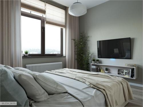 Минималистичная мужская квартира 05