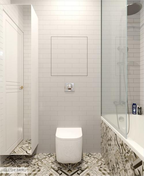 Светлый интерьер квартиры для большой семьи 07