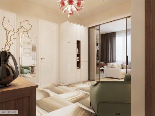 Интерьер квартиры в ЖК Duderhof club 02