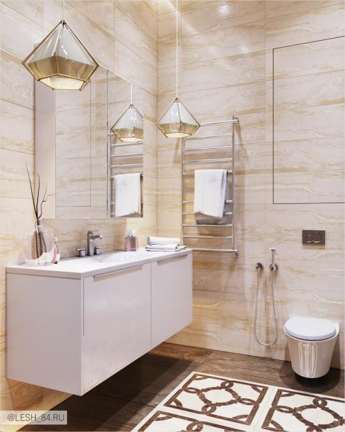 Интерьер квартиры в ЖК Duderhof club 09